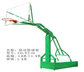 桂林标准扣篮加大立式公园平箱移动篮球架大人透明成人专用篮球架框
